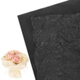 thumbnail image 1 of Uxcell Papel de Envoltura Floral de 18 Hojas para Ramos y Regalos, Impermeable Negro, 1 of 1