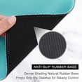 thumbnail image 4 of Hsurbtra Mouse Pad, Premium-Textured Square Mousepad 10.2 x 8.7 Inch, Stitched Edge Anti-Slip Waterproof Rubber Mouse, 4 of 5
