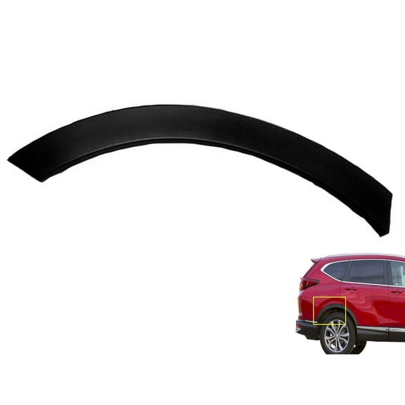 2017 2018 2019 2020 2021 2022 Compatible with Honda CRV CR-V Rear Wheel Flare Molding Trim Right Passenger Side