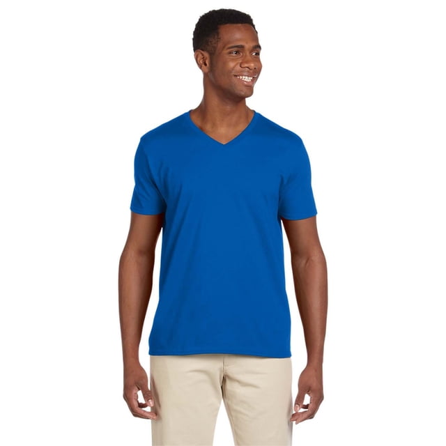Gildan T-Shirt Col en V pour Adulte Softstyle 4.5 oz. - G64V