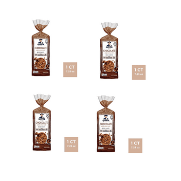 Quaker Chocolate Gluten Free Large Rice Cakes - 7.23oz pack of 4