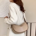 thumbnail image 2 of Stylago Crescents Shoulder Bags for Women Underarm Purses Mini Clutch Hobos Tote Handbag Zipper Closure Crossbody Bag Brown, 2 of 7
