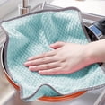 thumbnail image 5 of COM1950s Microfiber Cleaning Cloths, 10 Pack, Lint Free, Streak Free, Highly Absorbent, Reusable Towel for Kitchen, Glass, Car Cleaning, 5 of 9
