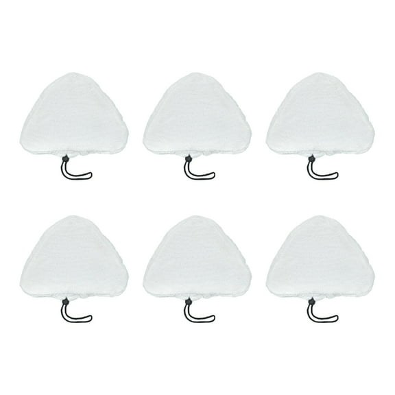 3/6/8Pcs Replacement Part Washable Mops Pad For H20 S302 Steam Mops Cleaner