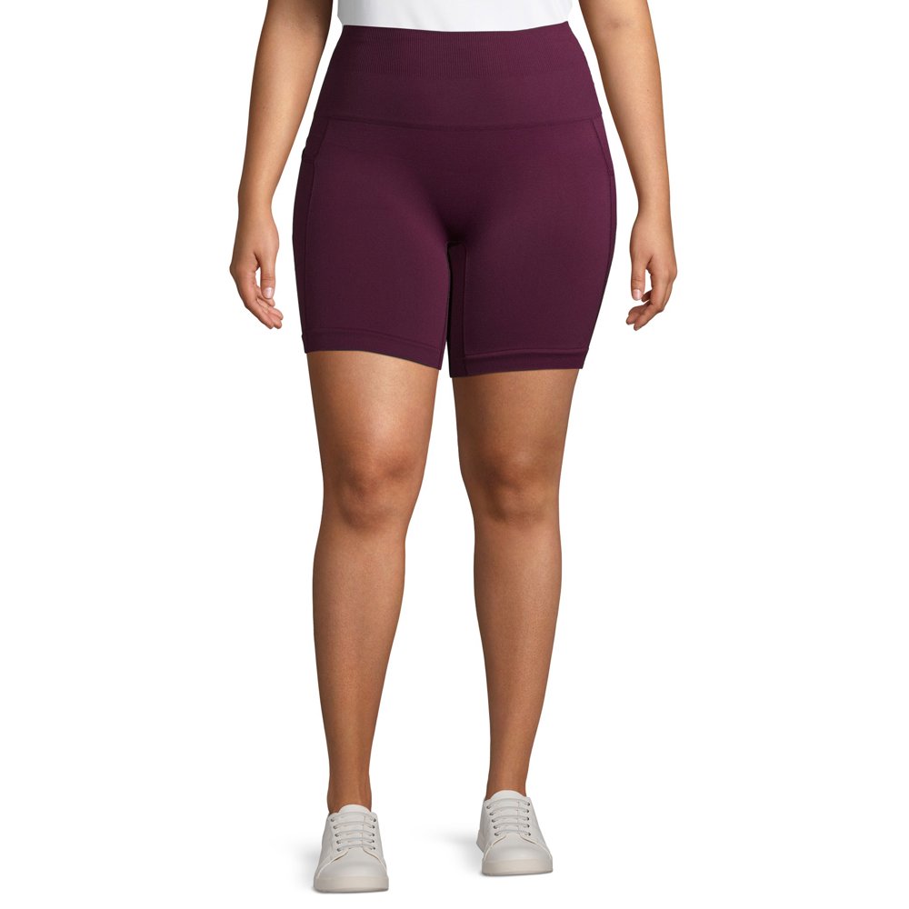 Under Control Women's Plus Size Active Seamless Bicycle Short with