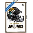 thumbnail image 3 of NFL JacksonVille Jaguars - Drip Helmet 20 Wall Poster, 22.375" x 34", Framed, 3 of 5