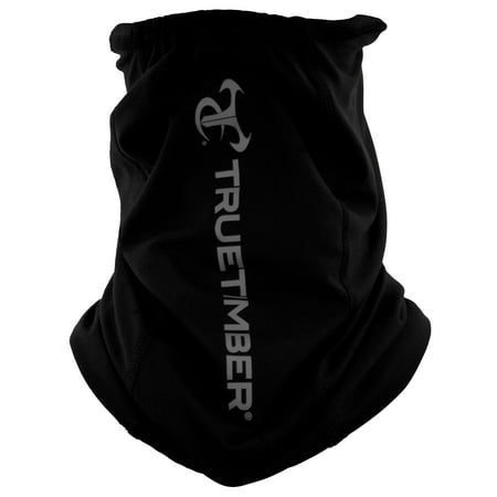 UPC: 0840194722315 | TrueTimber Logo Neck Gaiter Black/Black
