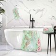 thumbnail image 6 of Dreamtimes Beautiful Floral Pattern Bath Towels Set 1 Bath Towel 1 Washcloth Extra Absorbent 100% Cotton Towels, Super Soft Bathroom Towels for Home, Hotel, 6 of 7