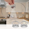 thumbnail image 1 of Pomo de tapa de olla universal de acero inoxidable Uxcell 2Pack, 1 of 7