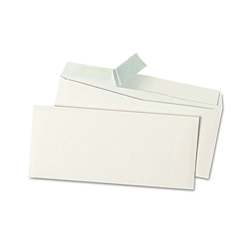 Universal UNV36001 Peel Seal 3.88 in. x 8.88 in. #9 Square Flap Business Envelopes - White (500/Box)