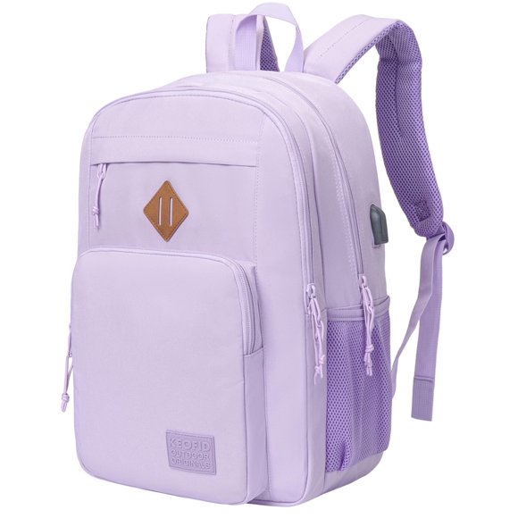 Mochila de viaje KEOFID Classic para equipaje de mano con puerto USB de 15,6 pulgadas