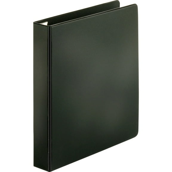 Business Source, BSN26968, EasyOpen Locking Slant-D Ring Binders, 1 Each, Black