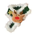 thumbnail image 3 of Bufanda navideña para mascotas, para fiestas, para disfrazarse, para Navidad, para gatos, para perros, para invierno Verde S, 3 of 9