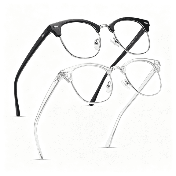 HBMYN Blue Light Blocking Glasses,Computer/Gaming/Screen Glasses for Women Or Men,Anti Blue Light&Uv Protective Bluelight Glasses Mens