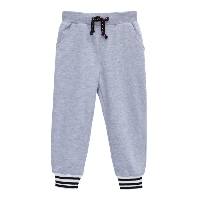HILEELANG Toddler Boys' 3-Pack Jogger Sweatpants photo 4