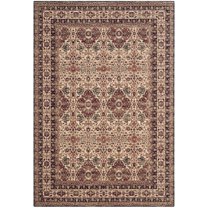 SAFAVIEH Lavar Kerman Rihanna Oriental Area Rug, Cream/Navy, 5'1" x 7'6"