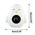 thumbnail image 4 of Xihbxyly Termómetro de Baño para Bebés, Divertido Dispositivo Flotante con Forma de Pingüino, Pantalla Led para Una Temperatura Segura Del Agua, Alerta Visual para Mayor Comodidad, Seguridad y Disfru, 4 of 6