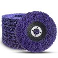 thumbnail image 1 of 5 PCS Angle Grinder Strip Discs Stripping Wheel 4" x 5/8" Grinder Paint Remover Disk Metal Stripping Wheel Clean and Remove Paint, Rust Welds, Oxidation, 1 of 5