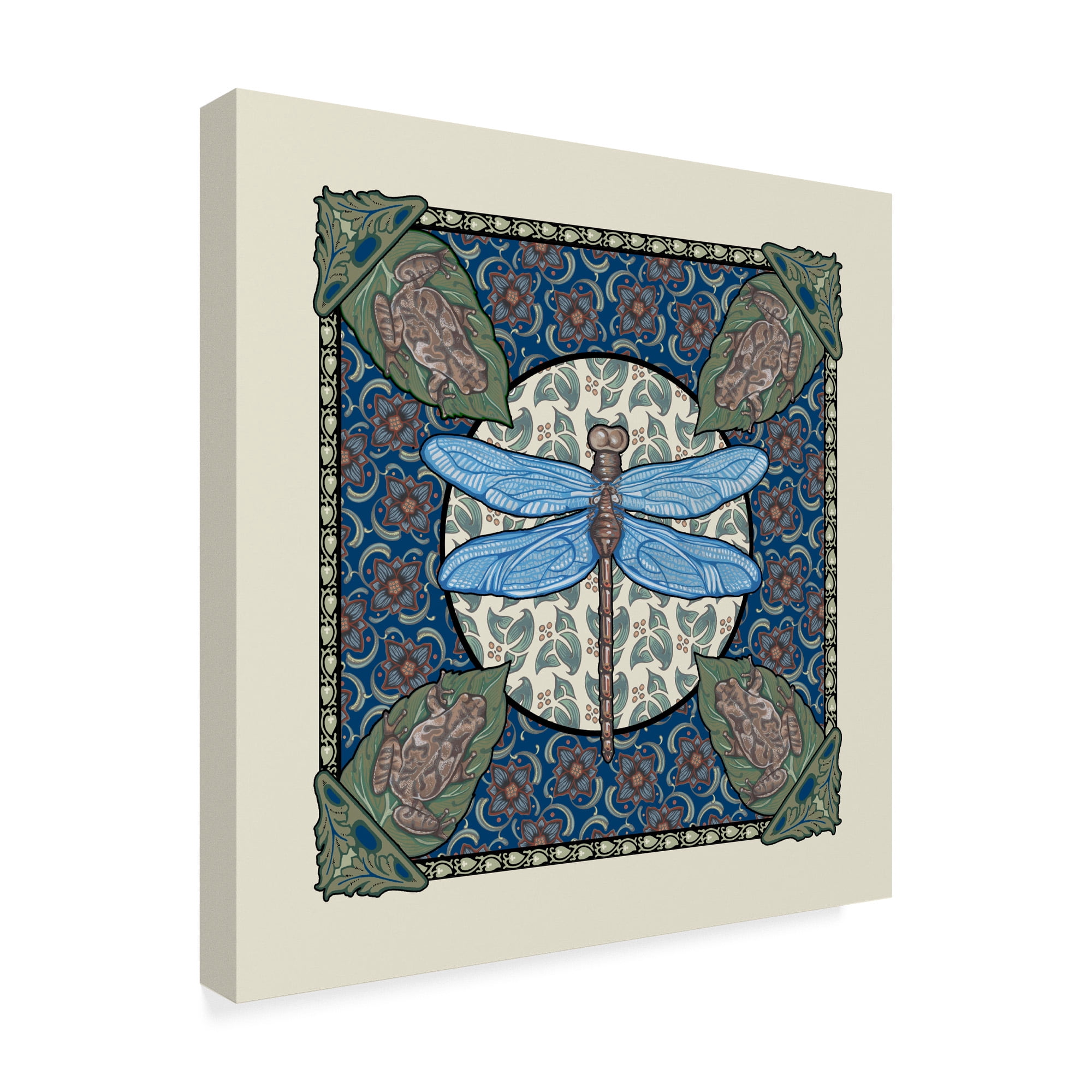 Trademark Fine Art 'Apple Dragonfly' Canvas Art by Michele Meissner