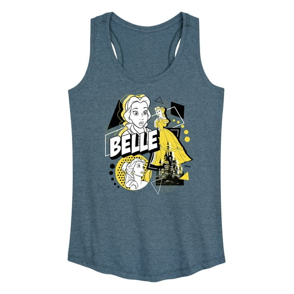 Disney Princess - Belle Pop  - Women's Racerback Tank Top