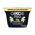 thumbnail image 1 of Yogurt batido Oikos Pro vainilla sin azúcar añadida 15 g de proteína 150g, 1 of 4