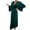 Green, variant on Arlun Velvet Lace Sleepwear Robes for Women Deep V-Neck Long Sleeve over the Knee Length Wrap Bathrobe Soft Comfy Solid Color Belted Nightgowns Loungewear Red S