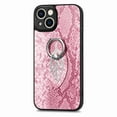 thumbnail image 3 of SaniMore Case for iPhone 14 Pro 6.1" 2022, Python Pattern Skin Lens All-inclusive 360 Degree Ratating Kickstand Anti-scratch Slim Lightweight Wireless Charging Fashion Luxury Shell, Pink, 3 of 12
