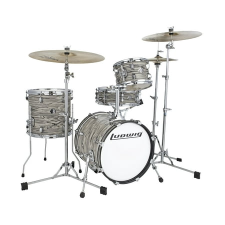 Ludwig Breakbeats by Questlove 4-Piece Shell Pack (Sahara Swirl)