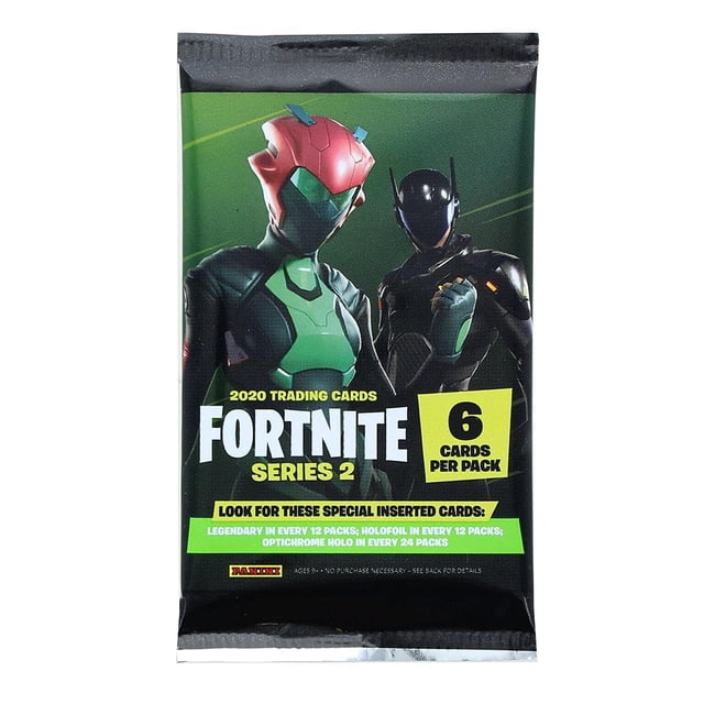 Tarjetas coleccionables Panini Fortnite Series 2 Gravity Feed