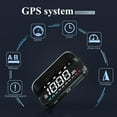 thumbnail image 3 of HUD Car Head Up Display,GPS speedometer for car with OBD2/EUOBD Interface 3.5" Plug & Play Vehicle Speed KM/h MPH, OverSpeed Warning, Engine RPM, Wat, 3 of 8
