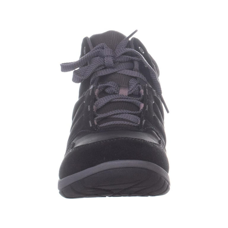 Womens Easy Spirit Plank 8 High Top Sneakers Black 10.5 W US Walmart