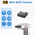 thumbnail image 6 of DnxnIaIfy Mini Camera for 4K, Indoor/Outdoor Security Camera with Rechargeable Battery, 2.4/5 GHz Wi-Fi, Motion Detection, Night Vision, SD & Cloud Storage, Ideal for Home, Baby Monitoring, and Offic, 6 of 7