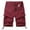 Wine, variant on Youmylove Stylish Mens Shorts Men's Plus Size Cargo Shorts Summer Outdoor Sports 5 Pocket Mid Length Shorts For Hiking And Work Summer Tactical Pants
