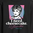 thumbnail image 3 of Golden Girls - I Need Cheesecake - Men's Long Sleeve T-Shirt, 3 of 5