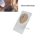 thumbnail image 3 of Modèle de Nombril Humain Élastique Doux, Modèle Réutilisable en Silicone 3D pour la Pratique, 3 of 8