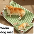 thumbnail image 4 of Warm Dog Bed Mat with Pillow, Washable Multi-pet Removable Cover Cat Bed Fluffy Dogs Cushion Year Round Senior Dog Beds Dogs Anti Slip Mat, 4 of 7
