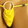 thumbnail image 4 of Tanga de hombre con cintura fina en forma de O, conjunto JJ de plástico con círculos grandes, ropa interior sexy para hombre, pantalones de seda de hielo de alta elasticidad para hombre, 4 of 6