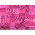 thumbnail image 1 of Ahgly Company Indoor Rectangle Patchwork Pink Transitional Area Rugs, 6' x 9', 1 of 4