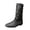 Black, variant on Timeless Flat Bed Mid Calf Boots For Everyday Comfort and Easy On Design – Classic Lace Up Round Toe Ankle Booties with Secure Straps for Versatile Casual Wear, Brown, 41