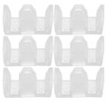 thumbnail image 1 of 6pcs Sliding Glass Door Guide Shower Door Bottom Guide Shower Door Parts Bottom Guide Glass Shower Door Guide Bottom Door Guide Track Shower Blocks Si, 1 of 4