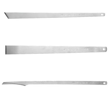VerPetridure Stainless Steel Pedicure Knife Set 3-Piece Pedicure Tool Dead Skin Push