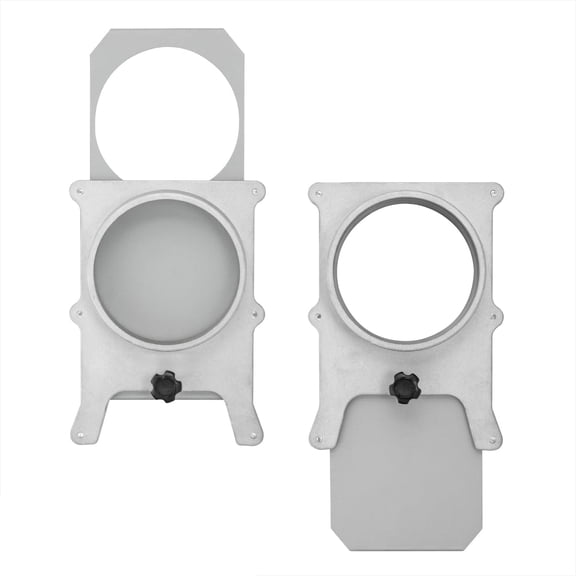 POWERTEC 2PK 3 inch Aluminum Blast Gate for Dust Collection (70165-P2)