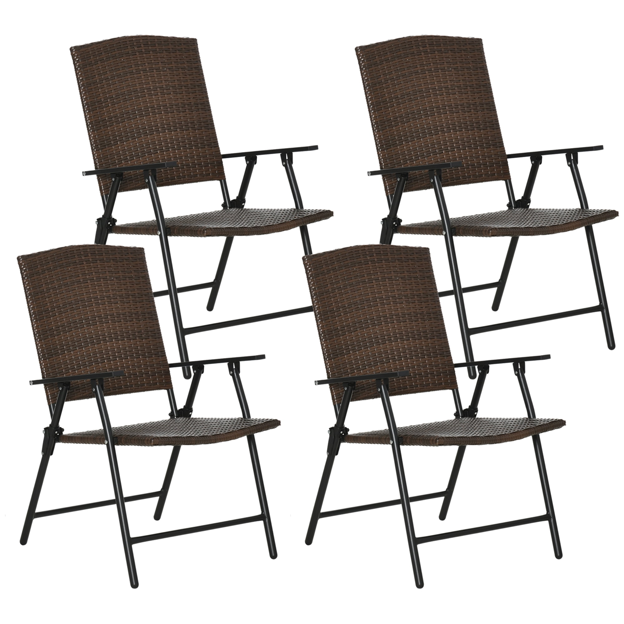 Barrington wicker folding patio chair sale
