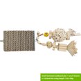 thumbnail image 4 of 2pcs/3pcs Bird Perch Stand With Chewing Toys, Parrots Cardboard Platform Playground, Bird Paw Grinding Stand, Climbing Ladder For Parakeet Cockatiel ﻿, 4 of 9