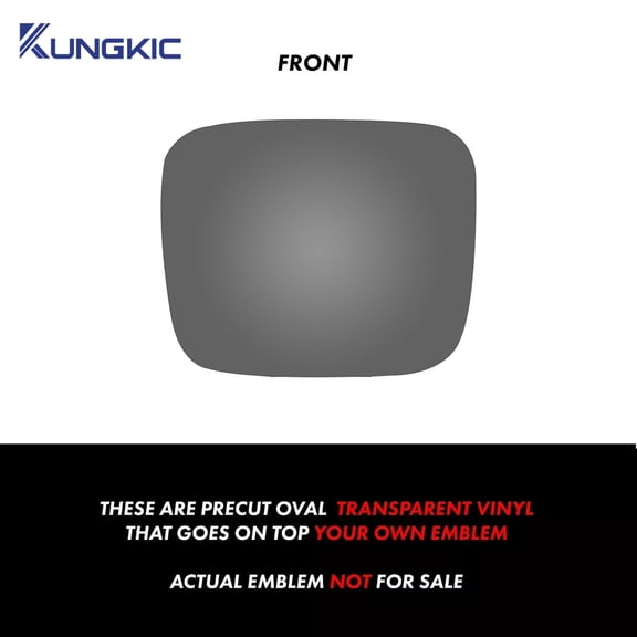 For Honda Pilot 2019-2022 Car Front on Emblem Pre Cut Dark Smoked tpu PPF Protection Film Anti-scratch Exterior Accessories.