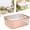 Pink, variant on Yhuaoa Clear Plastic Storage Bins Closet Organizers And Storage Closet Organizer Bathroom Organizer Bathroom Storage Cabinet Closet Storage Bathroom Organizers And Storage Storage Cabinet,Pink