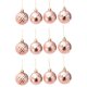 thumbnail image 1 of 12 Uds bolas de Navidad llamativas bolas colgantes de plástico inastillables para árbol de Navidad adornos para el hogar, 1 of 5