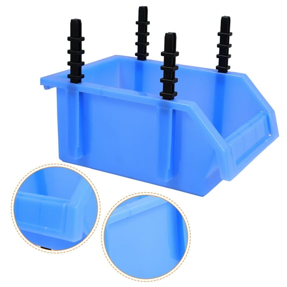 SOPOTUTU Plastic Parts Bins Combination Design 1Pcs 7.1X4.7X3.1In
