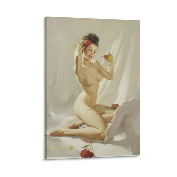 Impresión de ilustración sexy de chica pin-n-up vintage de los años 50 de Gil Elvgren (42), póster estético para habitación, pintura de pared, pósteres de lienzo, regalos, decoración moderna para