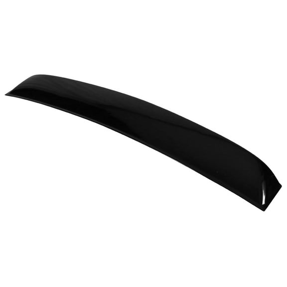 Ikon Motorsports Compatible with 05-14 Ford Mustang Coupe Rear Window Visor Roof Spoiler PP - Gloss Black